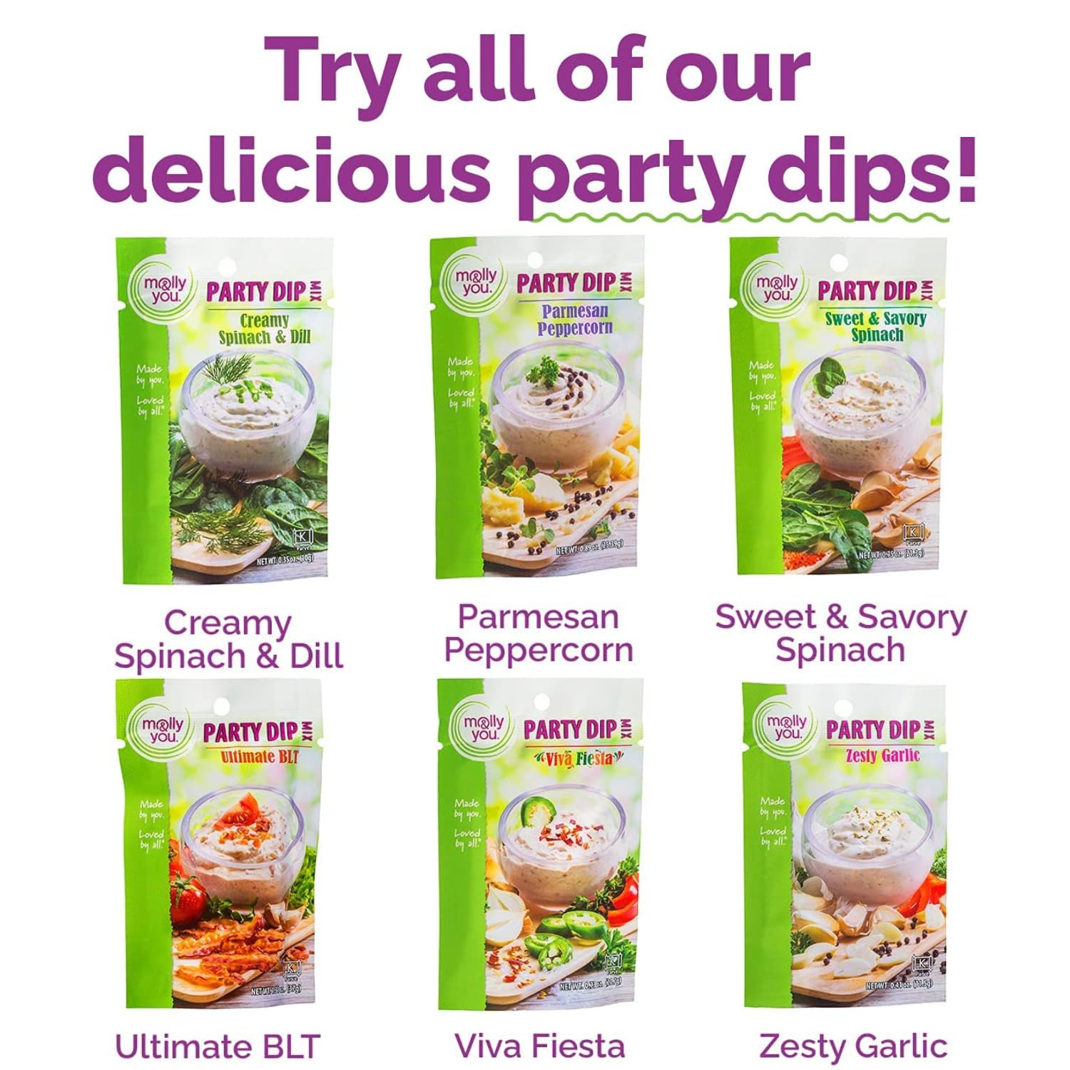 Ultimate BLT Party Dip Mix 3-Pack