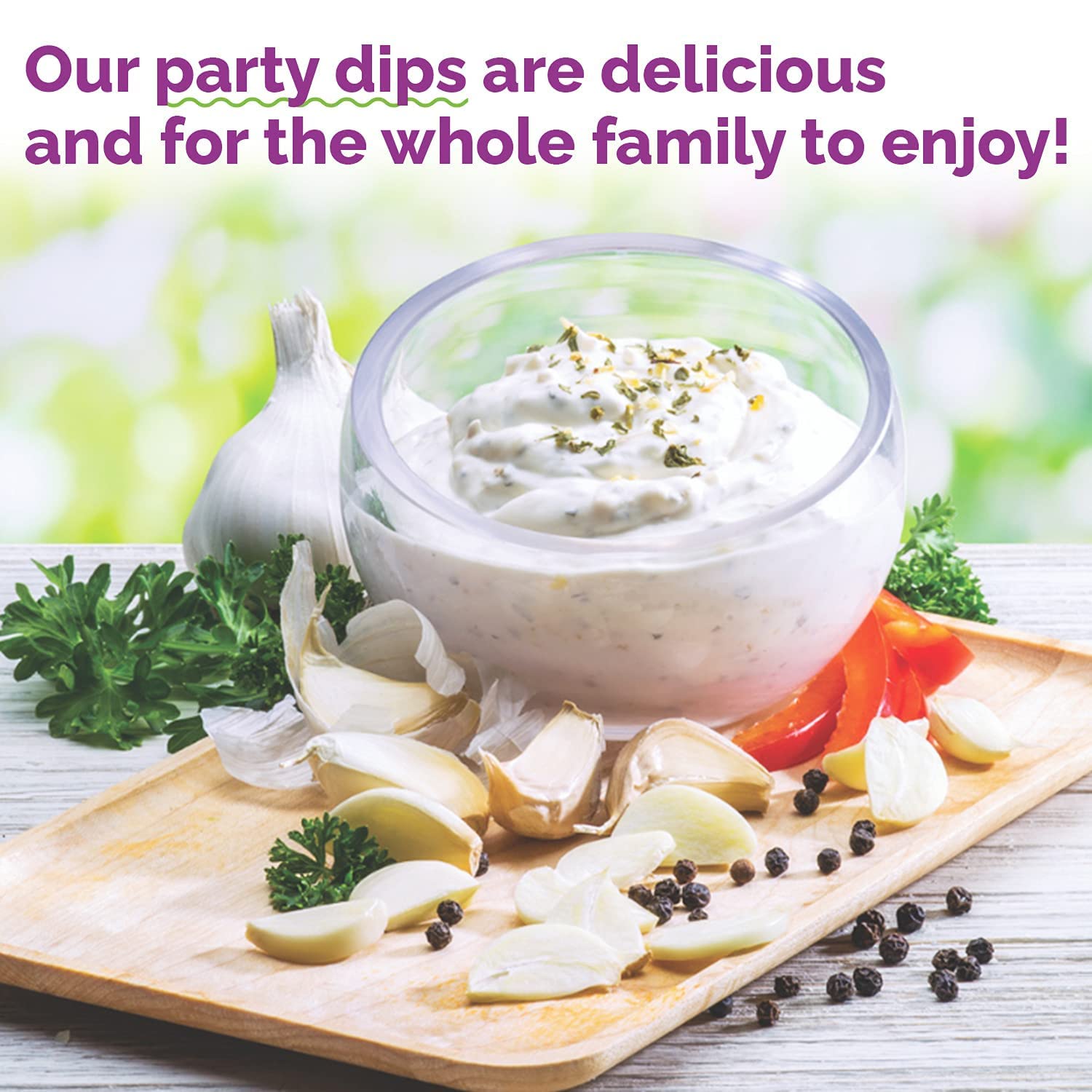 Zesty Garlic Party Dip Mix 3-Pack