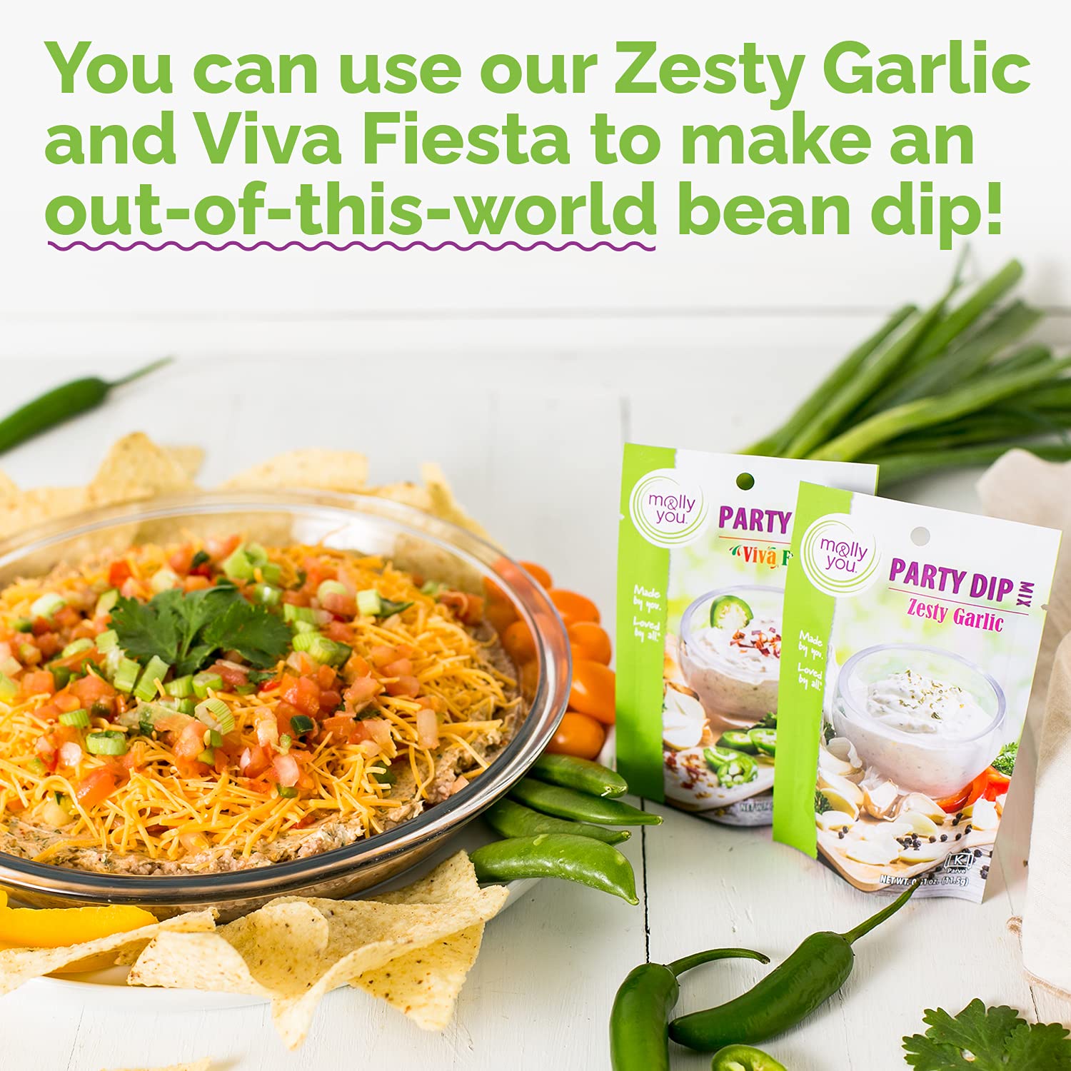 Zesty Garlic Party Dip Mix 3-Pack