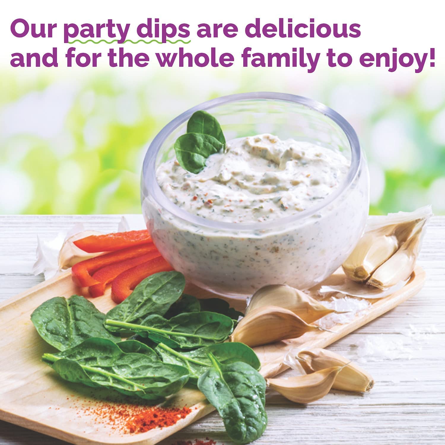 Sweet & Savory Spinach Party Dip Mix 3-Pack