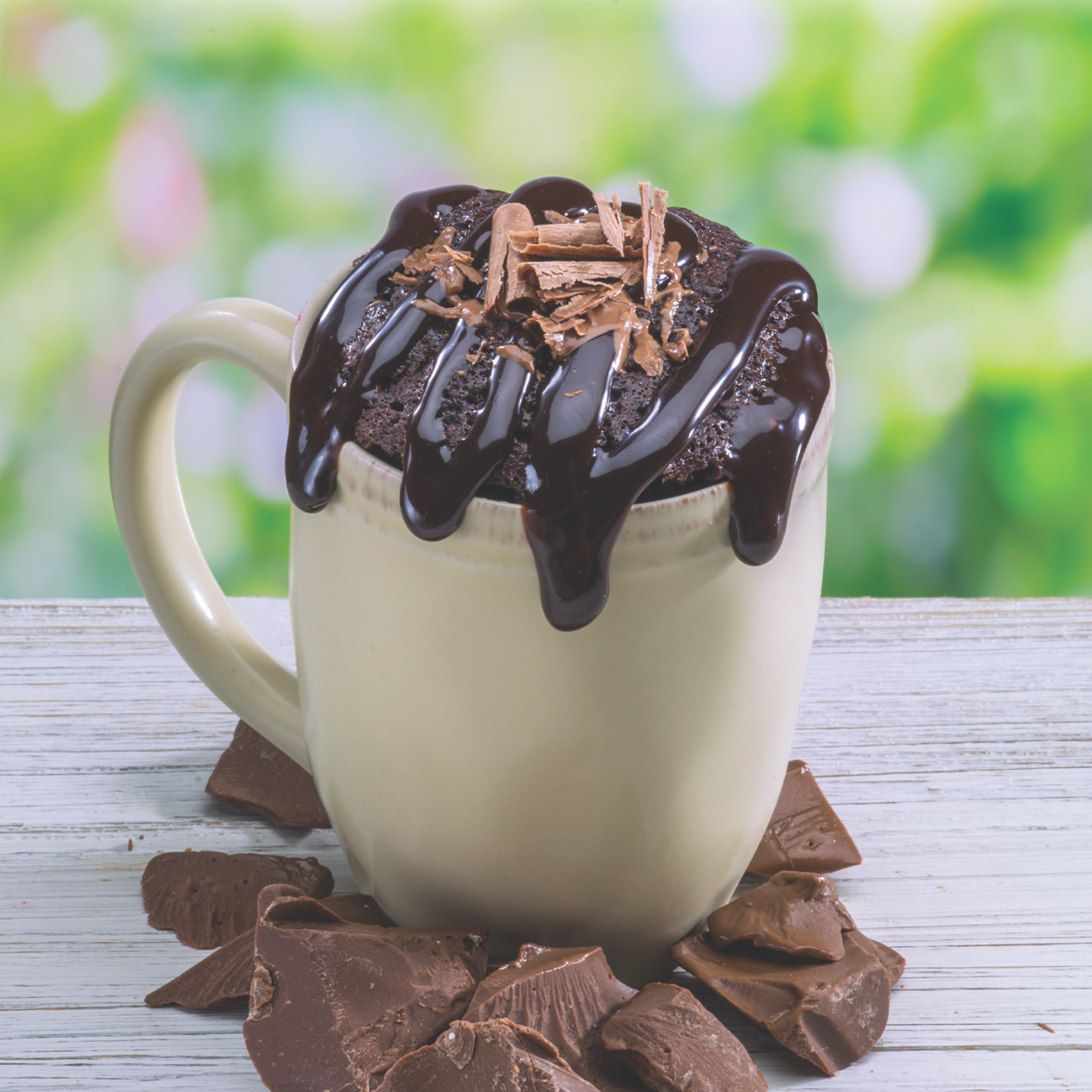 Ooey Gooey Chocolate Brownie Mug Cake