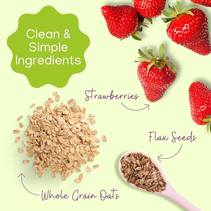 Strawberry Shortcake Overnight Oats 6-Pack